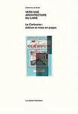 Kartonierter Einband Vers une architecture du livre von Catherine de Smet