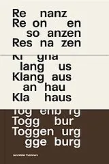 Fester Einband Resonanzen: Klanghaus Toggenburg von Marcel Meili, Erol Doguoglu