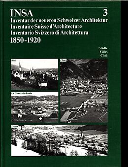Livre Relié Insa : Inventar der neueren Schweizer Architektur 1850-1920 de G. Rebsamen, H. Et Al Germann