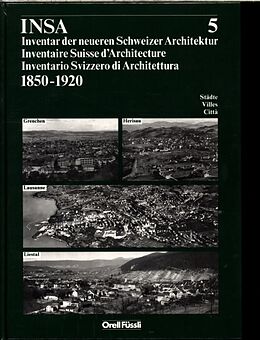 Livre Relié Insa : Inventar der neueren Schweizer Architektur 1850-1920 de G. Barbey, G. Et Al Germann