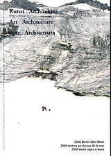 Broché Kunst + Architektur in der Schweiz: No 3/1999 de 