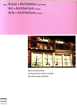 Broché Kunst + Architektur in der Schweiz: No 2/2006 de Revue