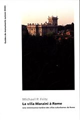 Broché La villa Maraini à Rome de Michael P. Fritz