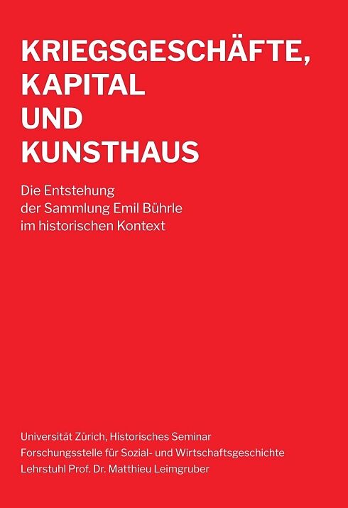 Kriegsgeschäfte, Kapital und Kunsthaus