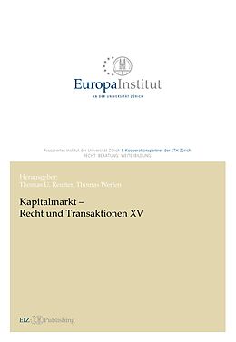 eBook (pdf) Kapitalmarkt - Recht und Transaktionen XV de 