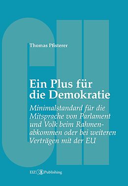 E-Book (pdf) Ein Plus für die Demokratie von Thomas Pfisterer