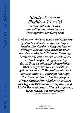 Fester Einband Städtische versus ländliche Schweiz? von 