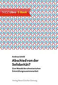 E-Book (epub) Abschied von der Solidarität? von Andreas Schild