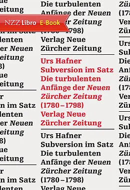 E-Book (epub) Subversion im Satz von Urs Hafner