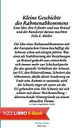 E-Book (epub) Kleine Geschichte des Rahmenabkommens von Felix E. Müller
