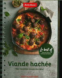 Reliure en spirale Viande hachée de Betty Bossi