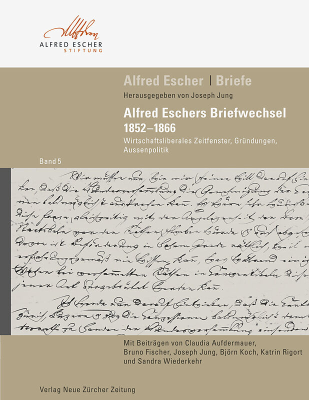 Alfred Escher Briefe, Band 5