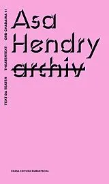 Kartonierter Einband archiv von Asa Hendry