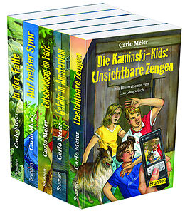Couverture cartonnée Kaminski-Kids: Die Taschenbücher 610 im 5er-Paket de Carlo Meier