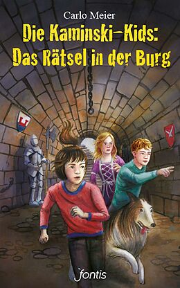 Kartonierter Einband Die Kaminski-Kids: Das Rätsel in der Burg von Carlo Meier