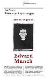 Kartonierter Einband Erinnerungen an Edvard Munch von Edvard Munch