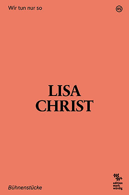 Paperback Wir tun nur so von Lisa Christ