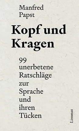 E-Book (epub) Kopf und Kragen von Manfred Papst