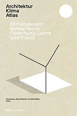 Kartonierter Einband (Kt) Architektur Klima Atlas von 