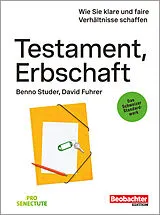 Paperback Testament, Erbschaft von Benno Studer, David Fuhrer