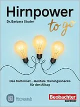 Kartonierter Einband Hirnpower to go von Barbara Dr. Studer