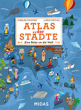 Fester Einband Atlas der Städte von Miralda Colombo