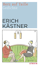 Kartonierter Einband Herz auf Taille von Erich Kästner