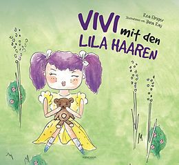 Fester Einband Vivi mit den lila Haaren von Rea Elmiger