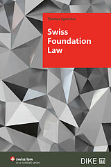 Kartonierter Einband Swiss Foundation Law von Thomas Sprecher