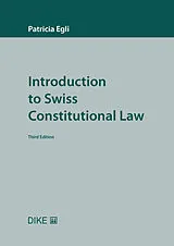 Kartonierter Einband Introduction to Swiss Constitutional Law von Patricia Egli