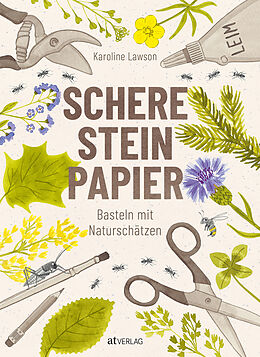Fester Einband Schere, Stein, Papier von Karoline Lawson