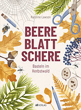 Fester Einband Beere, Blatt, Schere von Karoline Lawson