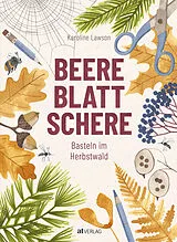 Fester Einband Beere, Blatt, Schere von Karoline Lawson
