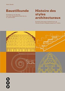 Paperback Baustilkunde - Histoire des styles architecturaux von Heinz Studer