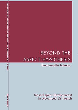 Kartonierter Einband Beyond the Aspect Hypothesis von Emmannuelle Labeau