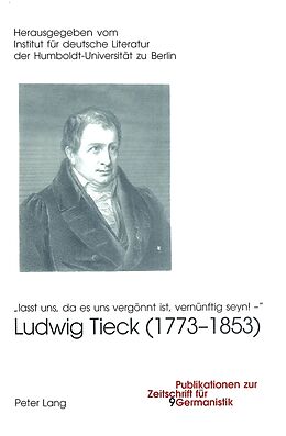 Kartonierter Einband Ludwig Tieck (1773-1853) von 
