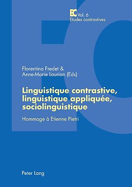 Couverture cartonnée Linguistique contrastive, linguistique appliquée, sociolinguistique de 