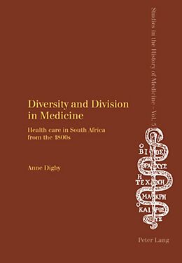 Couverture cartonnée Diversity and Division in Medicine de Anne Digby