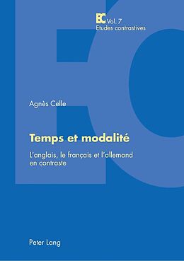 Couverture cartonnée Temps et modalité de Agnès Celle