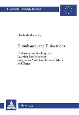 Couverture cartonnée Disturbances and Dislocations de Elizabeth Mackinlav