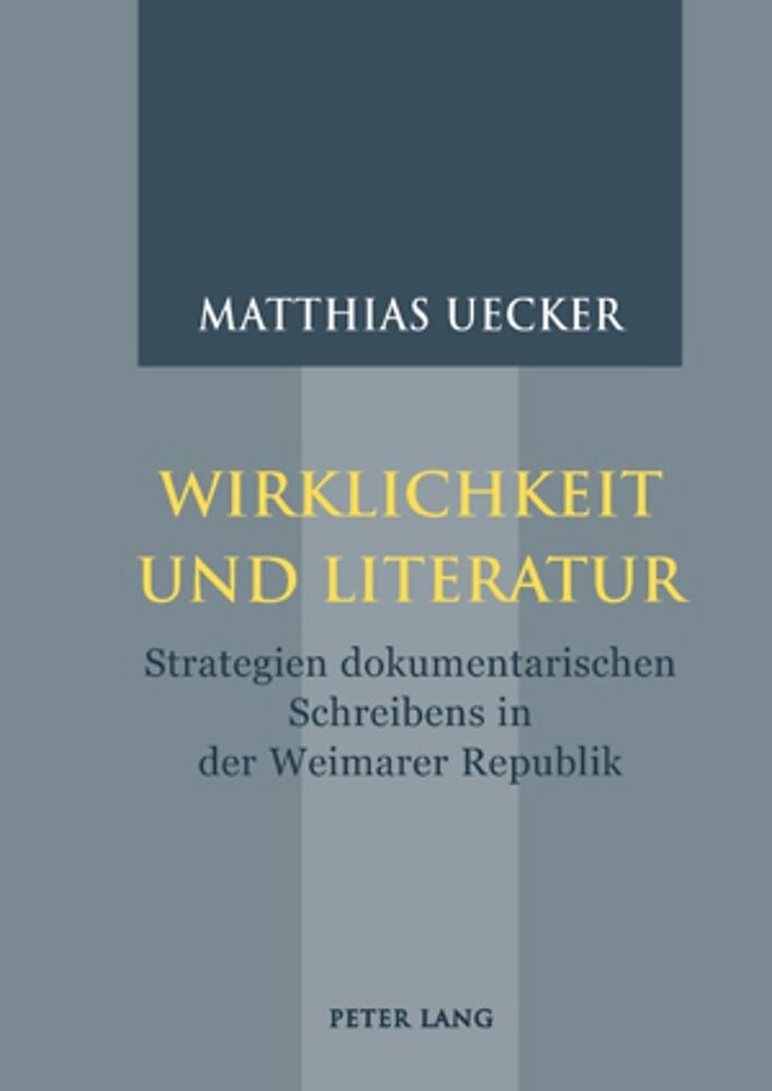 Wirklichkeit und Literatur