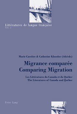 Couverture cartonnée Migrance comparée- Comparing Migration de 