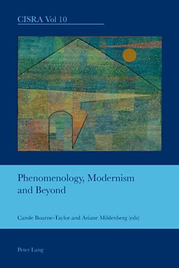 Couverture cartonnée Phenomenology, Modernism and Beyond de 