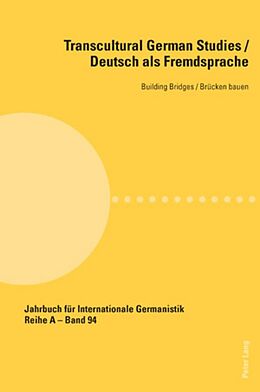 Kartonierter Einband Transcultural German Studies / Deutsch als Fremdsprache von 
