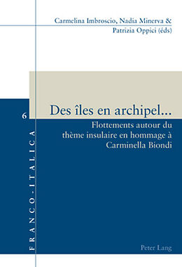 Couverture cartonnée Des îles en archipel... de 