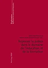 Kartonierter Einband Repenser la justice dans le domaine de l'éducation et de la formation von 