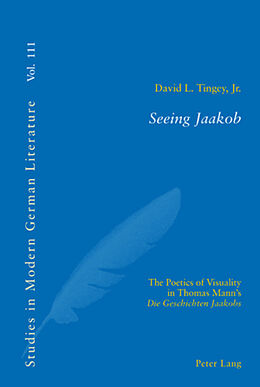 Couverture cartonnée Seeing Jaakob de David Tingey