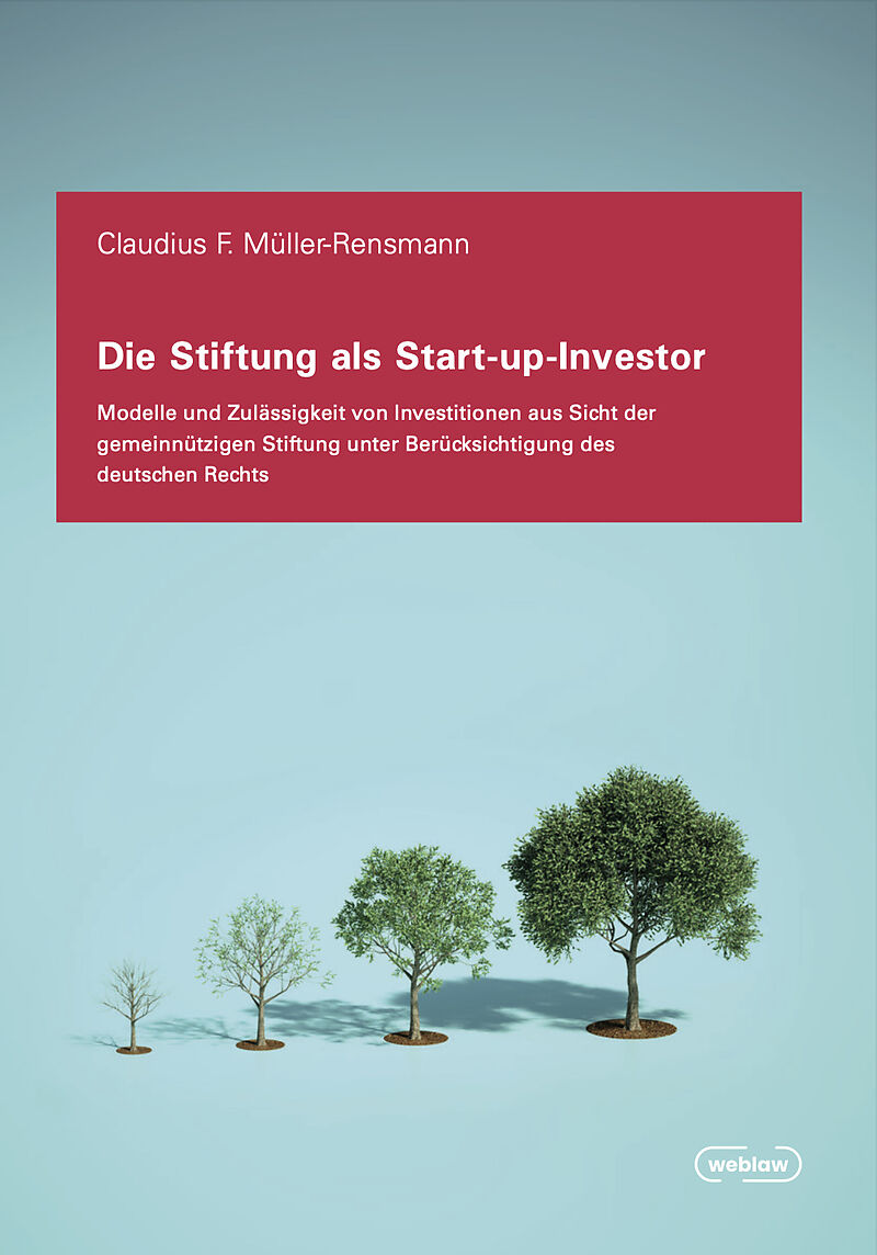 Die Stiftung als Start-up-Investor