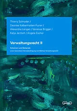 Kartonierter Einband Verwaltungsrecht II von Thierry Schnyder