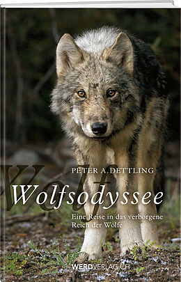 Kartonierter Einband Wolfsodyssee von Peter A. Dettling